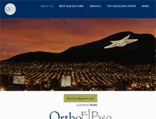 Tablet Screenshot of orthoep.com